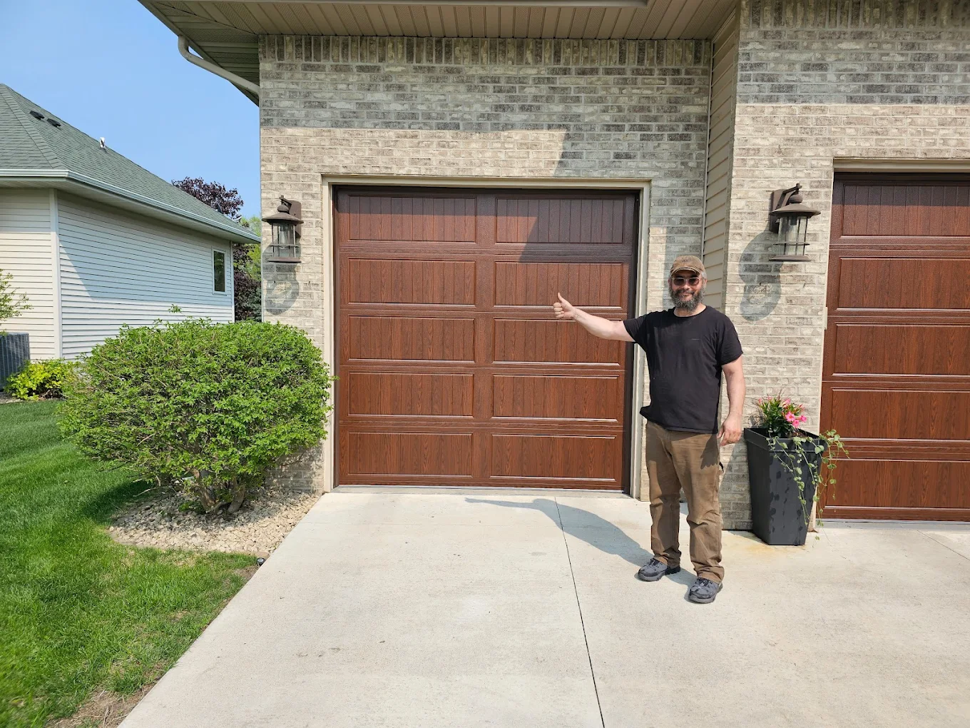 David Tuito double doors completed Minnesota